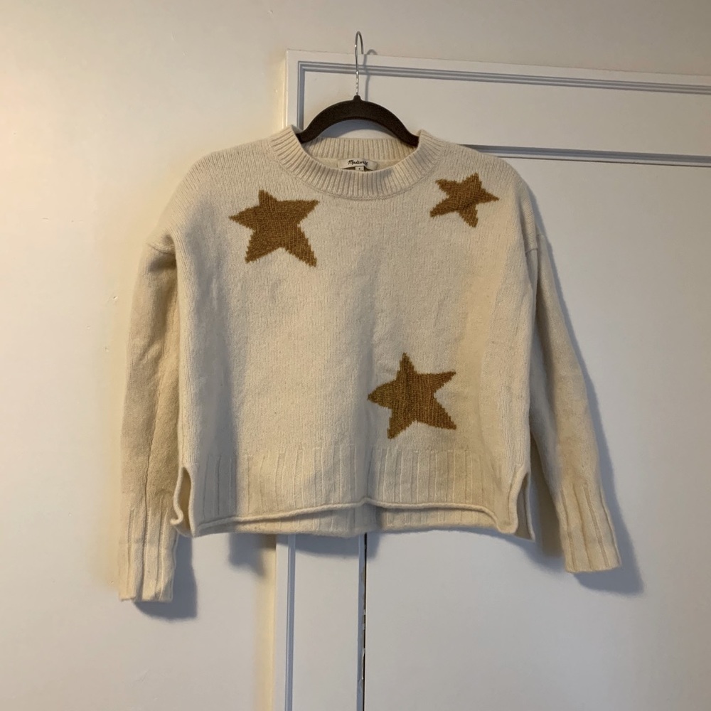 Madewell Star Merino Wool Sweater